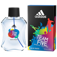 Adidas Team Five Special Edition Eau De Toilette 100ml e 3.4fl oz  Men