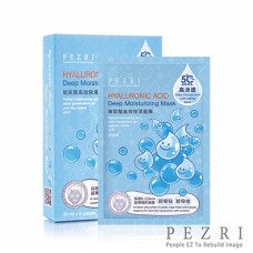PEZRI Hyaluronic Acid Deep Moisturizing Facial Mask 20ml 5pcs/box
