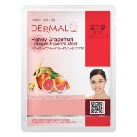 DERMAL Collagen Essence Facial Mask Honey Grapefruit 23g